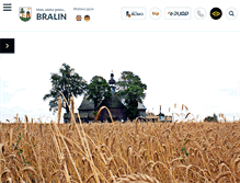 Tablet Screenshot of bralin.pl